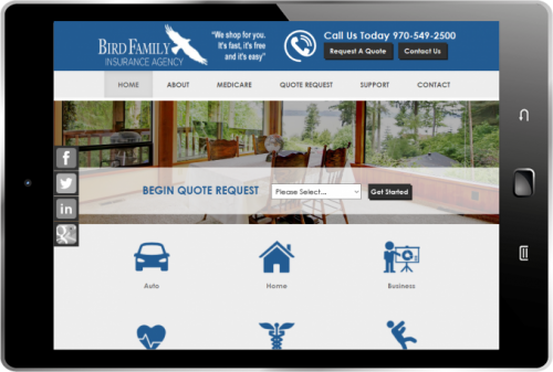 Responsive for Mobile Tablets